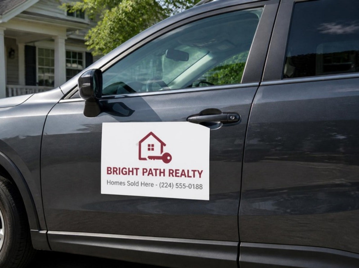 Bright Path Realty car magnet