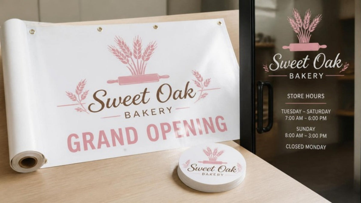 Sweet Oak Bakery grand opening pack