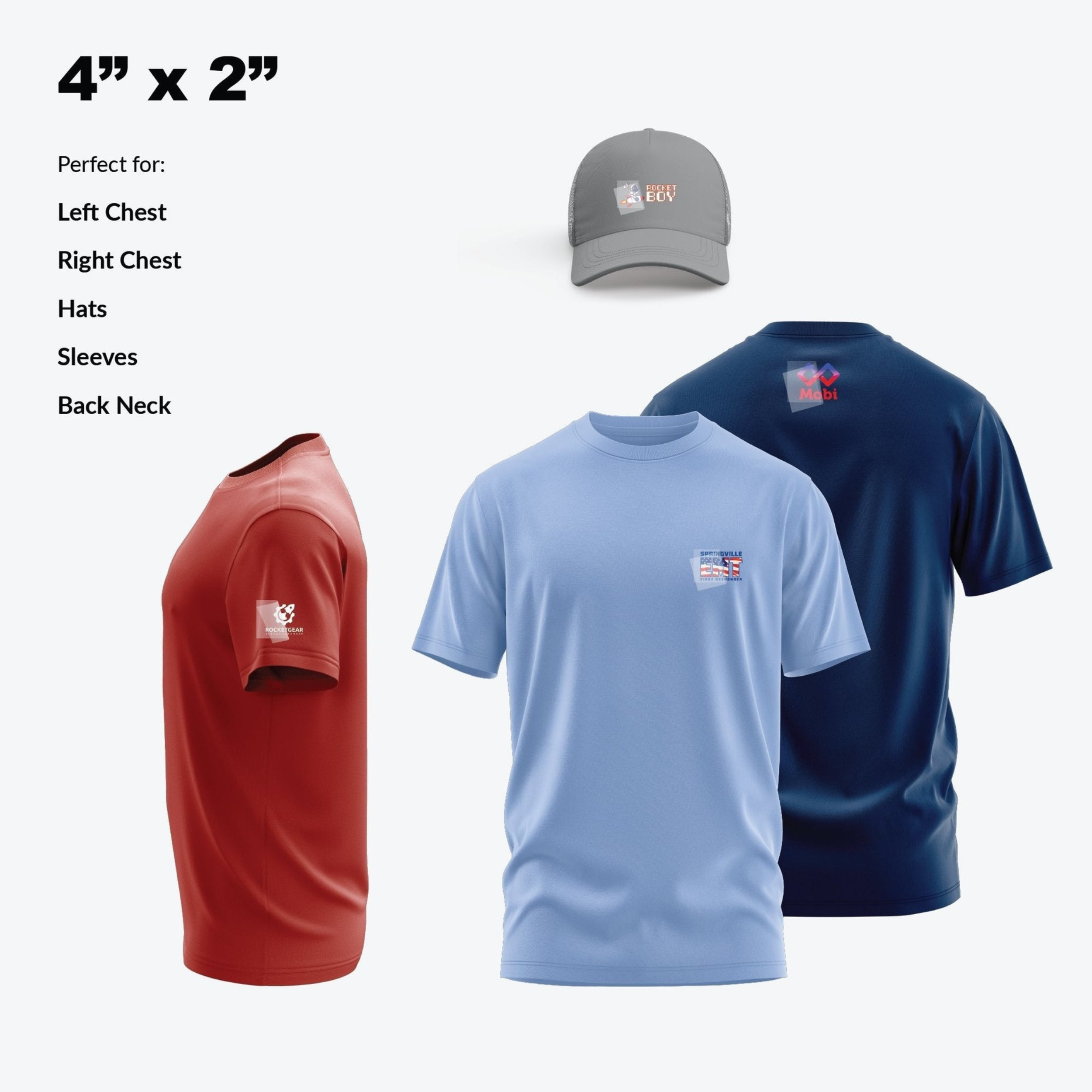 DTF TRANSFER BY SIZE