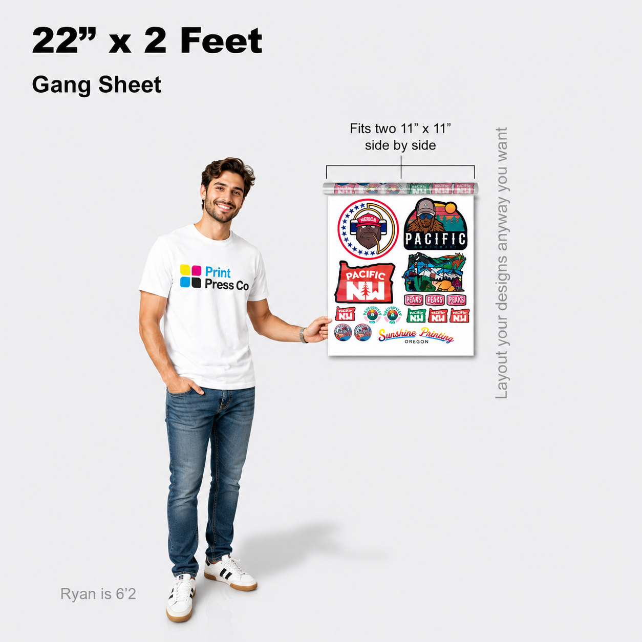 Build a DTF Gang Sheet