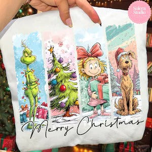 Grinch Merry Christmas Transfer