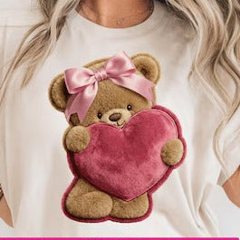 Teddy Bear Valentine's Day Transfer