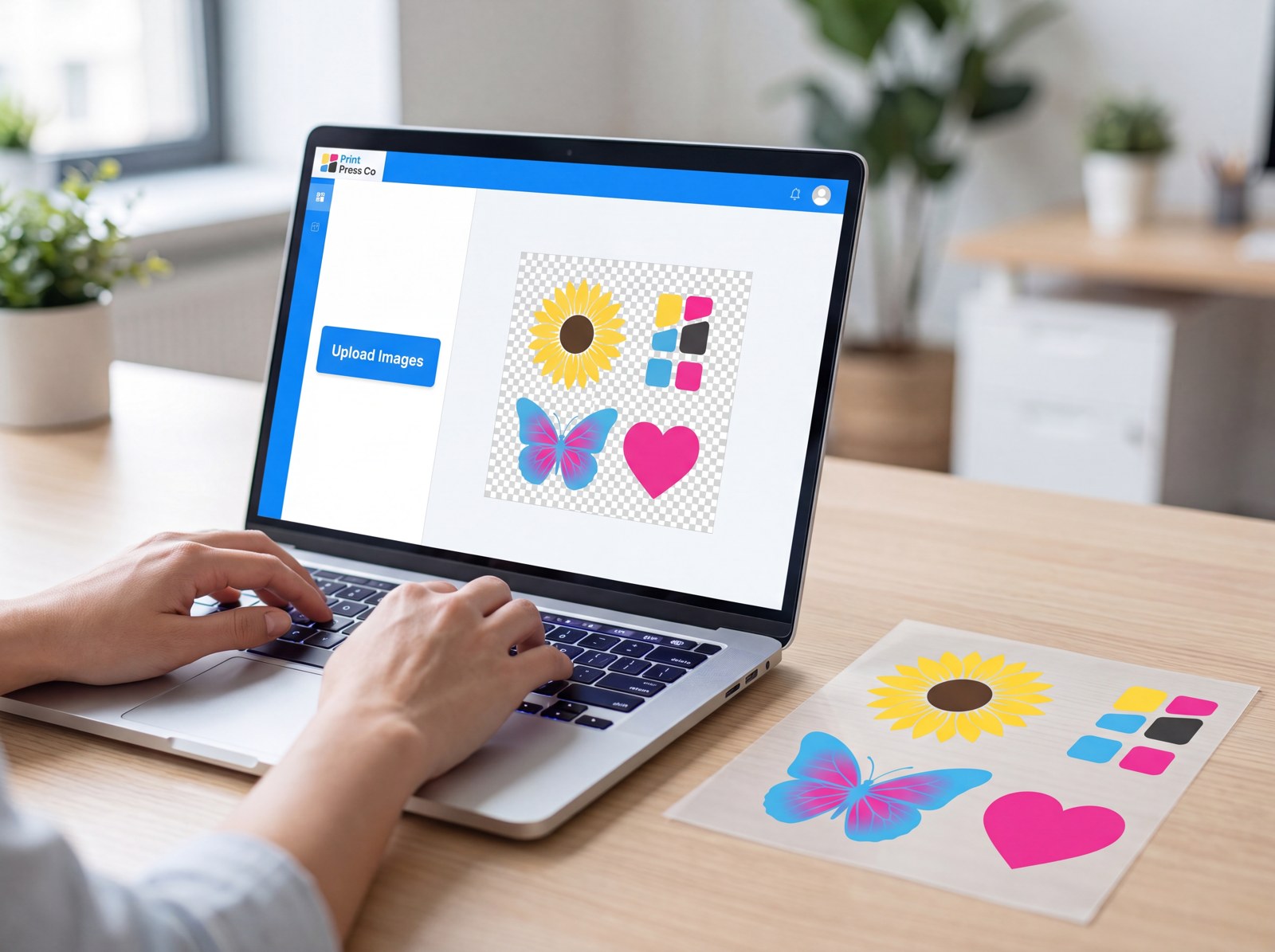 Build a DTF gang sheet online — Print Press Co
