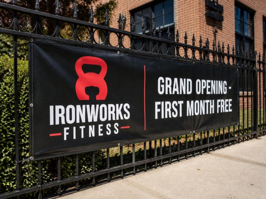 Custom vinyl banners
