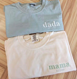 Comfort Colors embroidered t-shirt — additional colorway