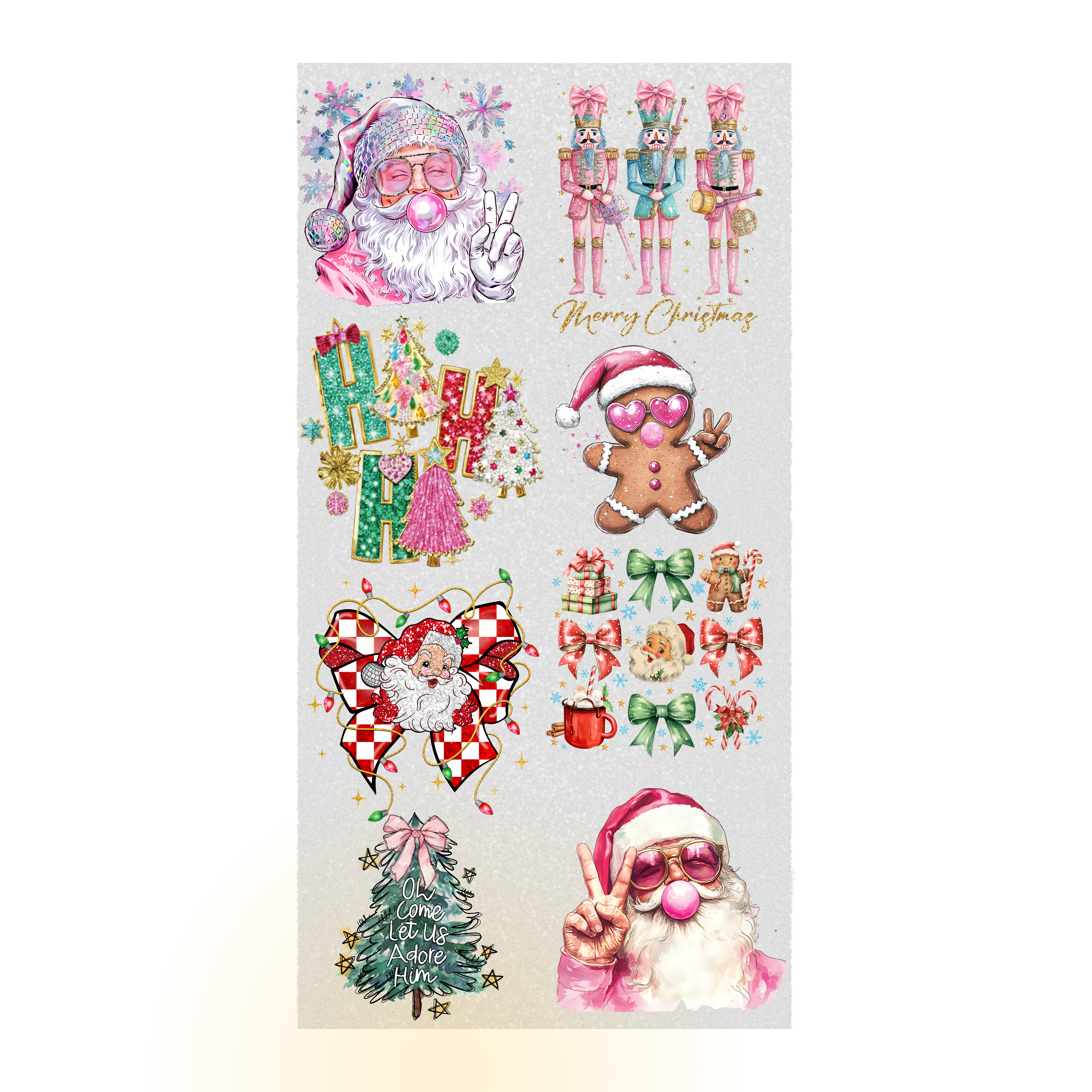 CHRISTMAS PREMADE GANGSHEET