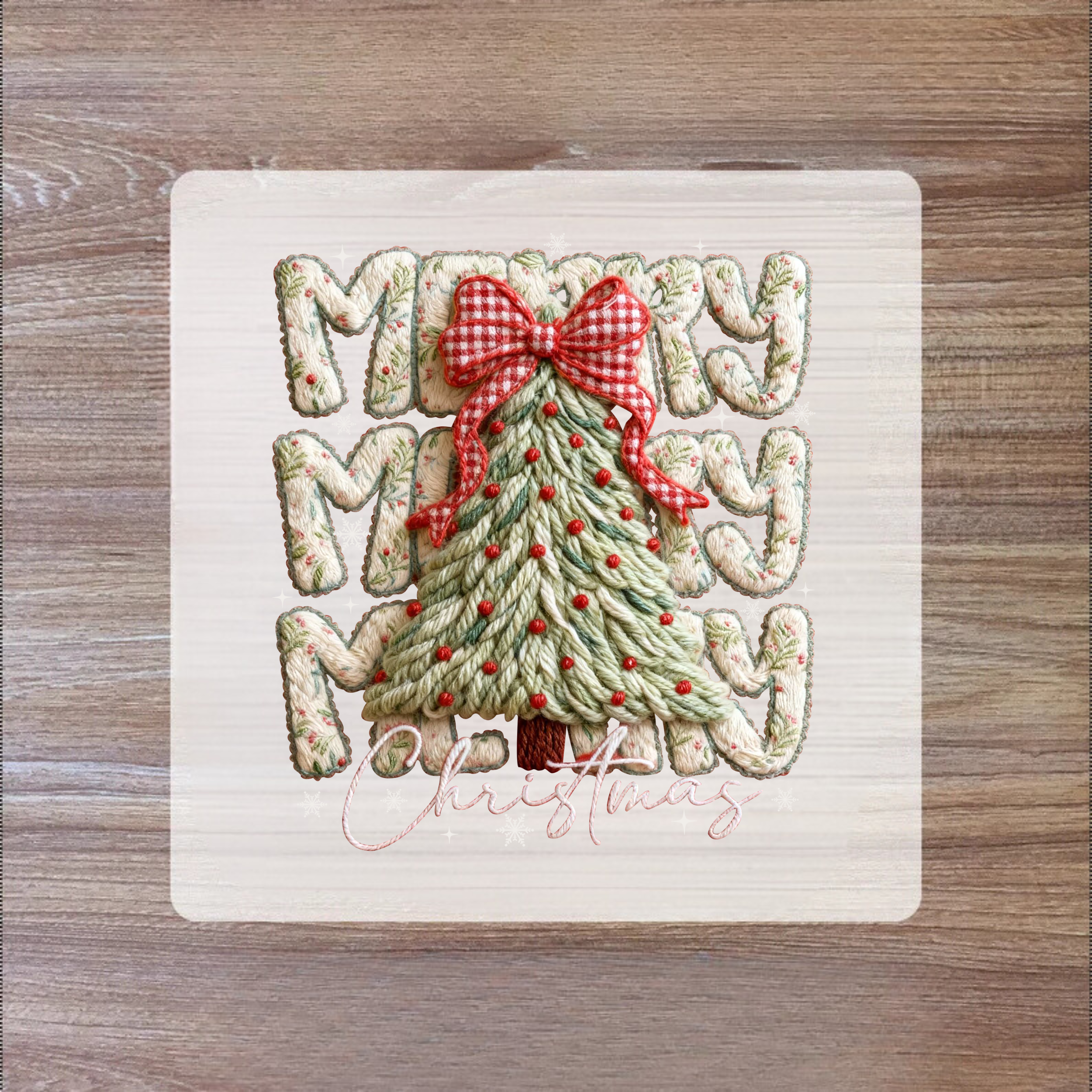 Christmas Merry  DTF Transfer