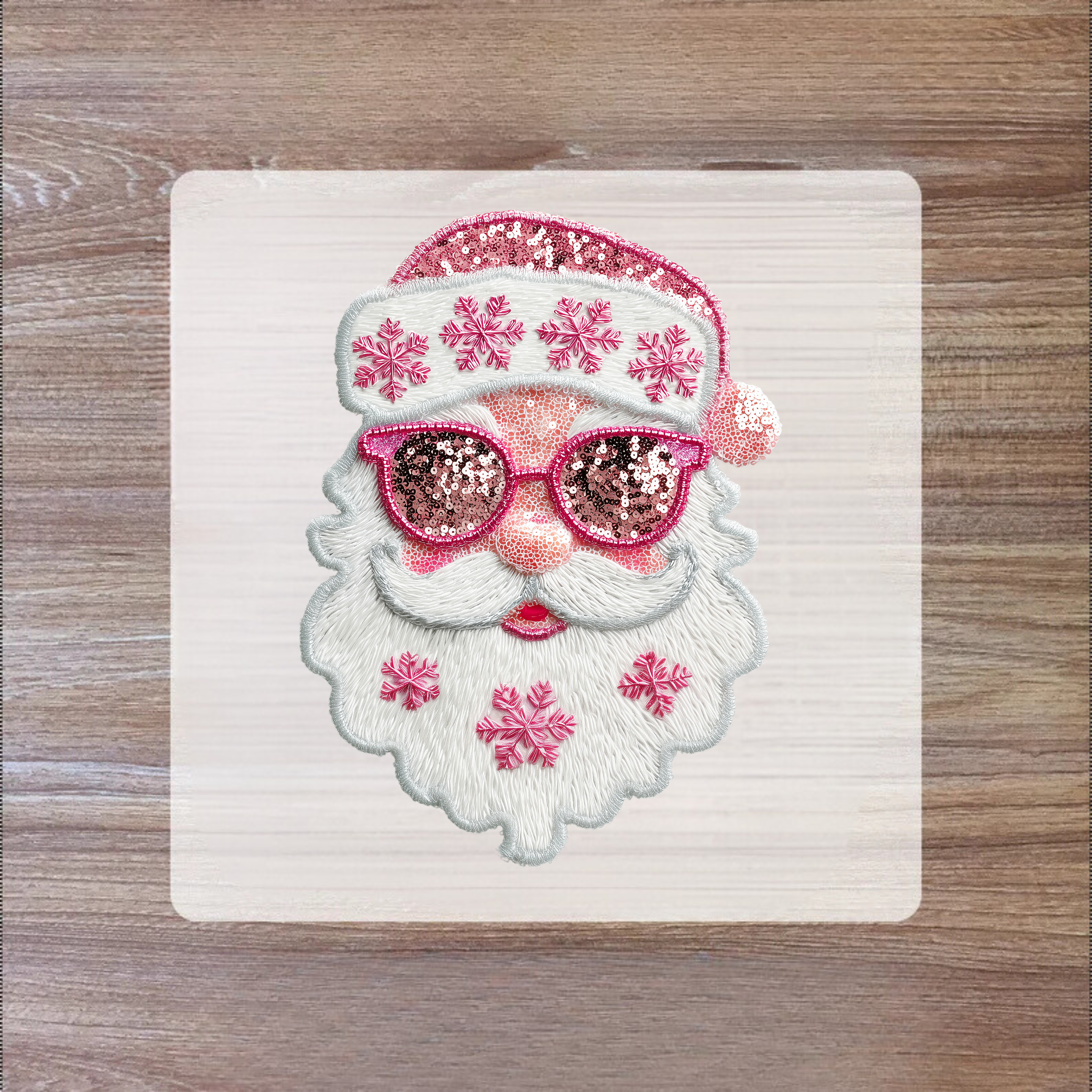 Christmas Santa DTF Transfer