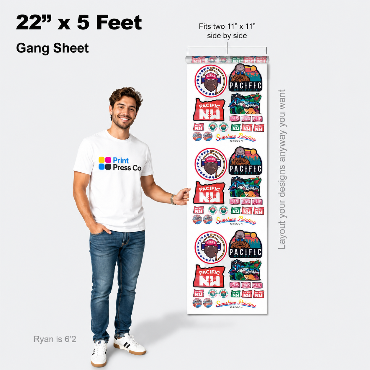 Build a DTF Gang Sheet