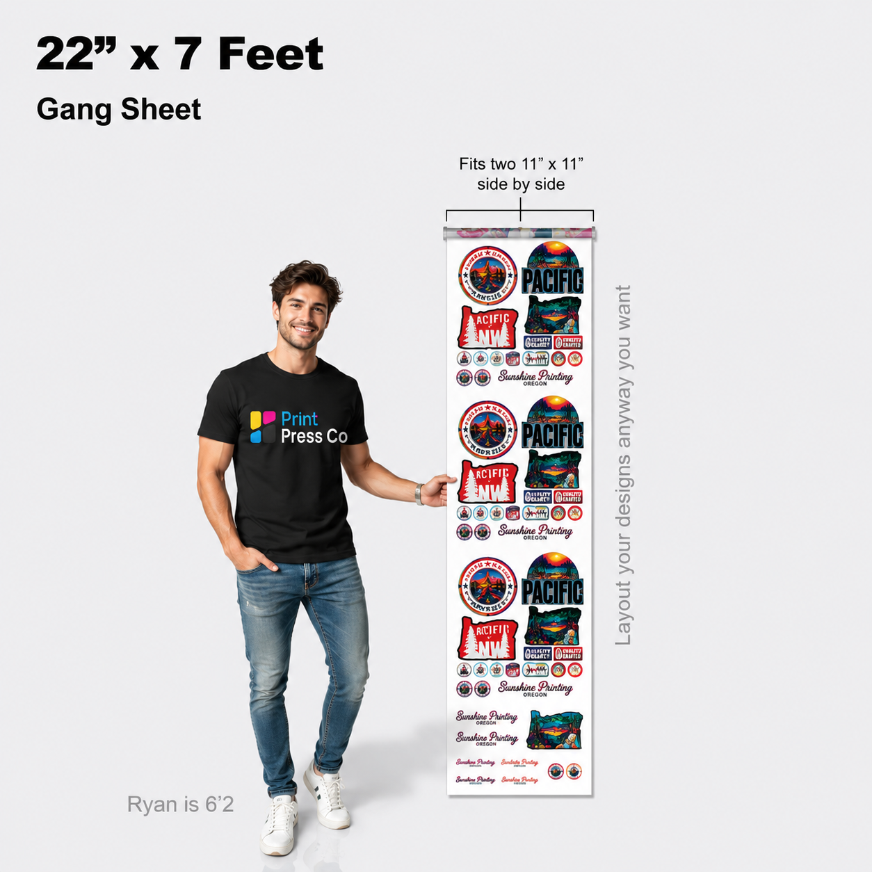 Build a DTF Gang Sheet