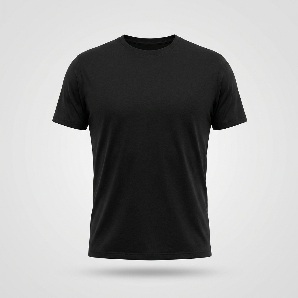 Blank black custom t-shirt — Bella+Canvas 3001