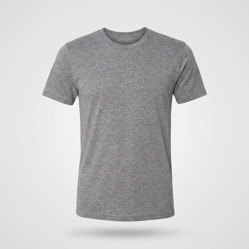 Blank grey custom t-shirt — Next Level 6210 CVC