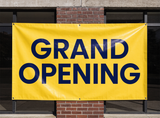 Grand opening banner package