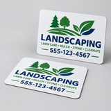 Pair of 12x18 full-color car door magnets