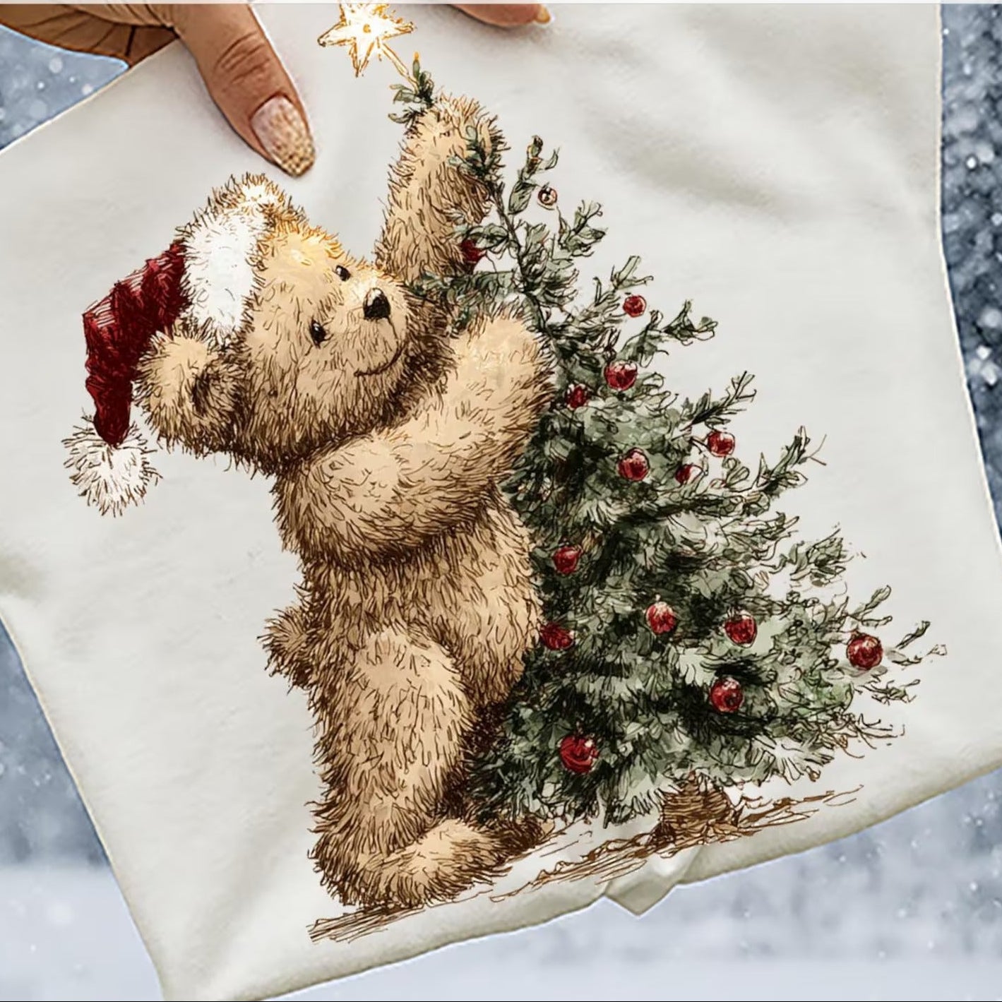 Bear Christmas Transfer