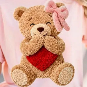 Teddy Bear Valentine's Day Transfer