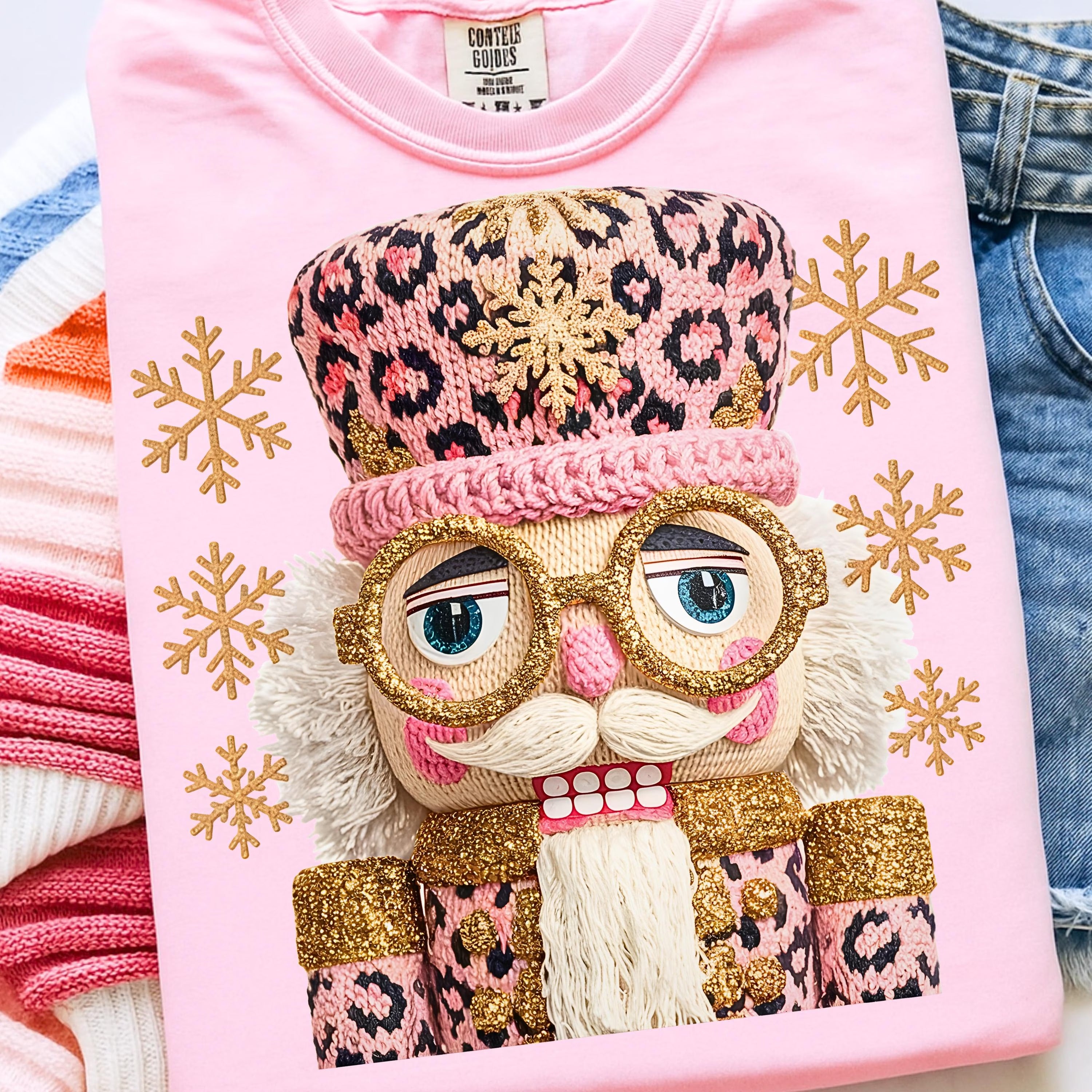 Crochet Yarn Nutcracker Transfer