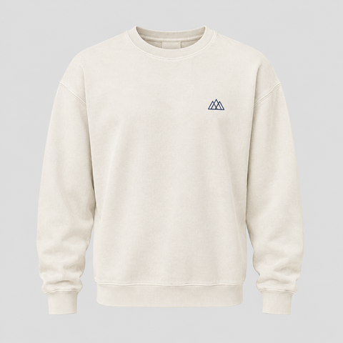 Custom embroidered Comfort Colors Garment-Dyed Crewneck