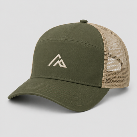 Custom embroidered Yupoong Retro Trucker Cap