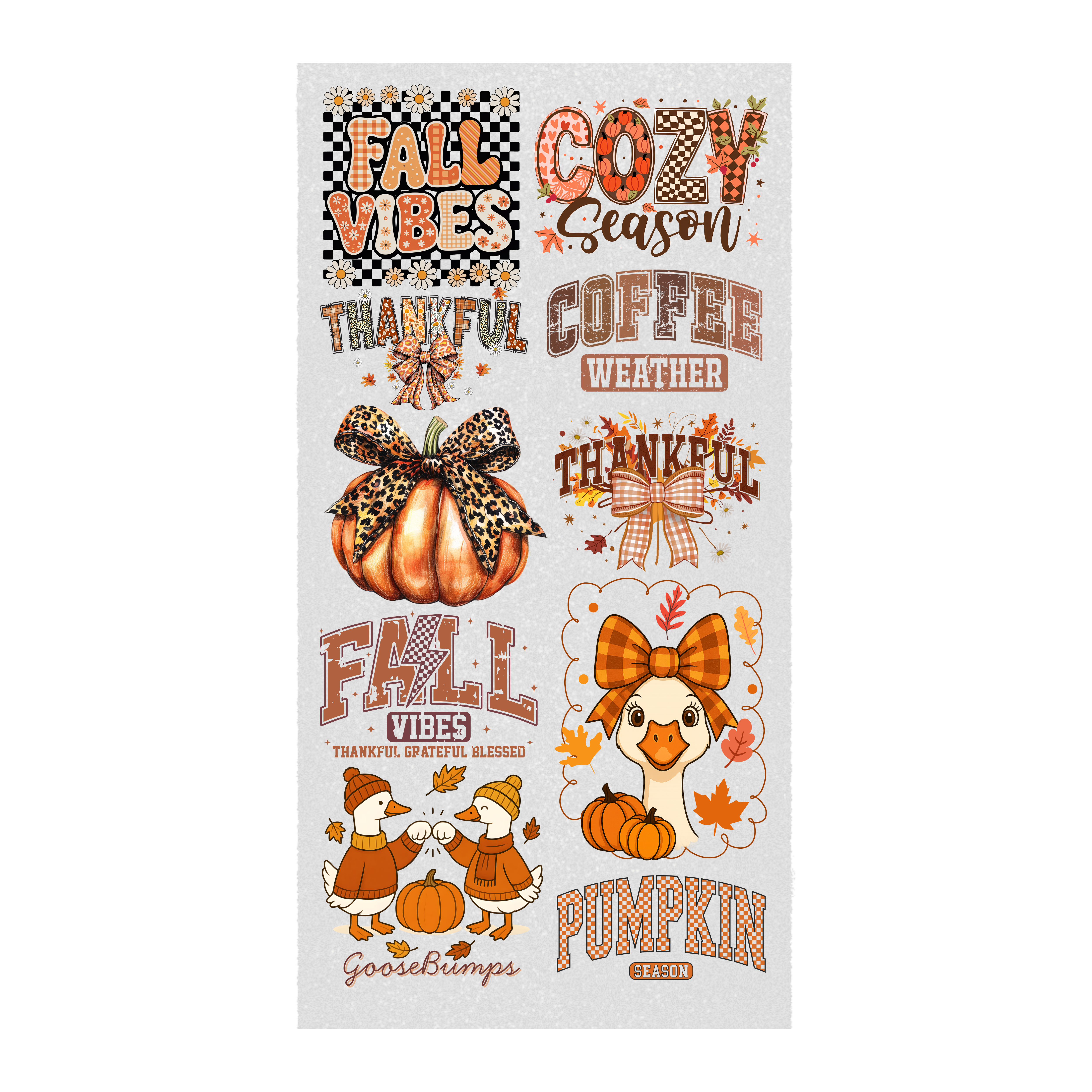 FALL PREMADE GANGSHEET