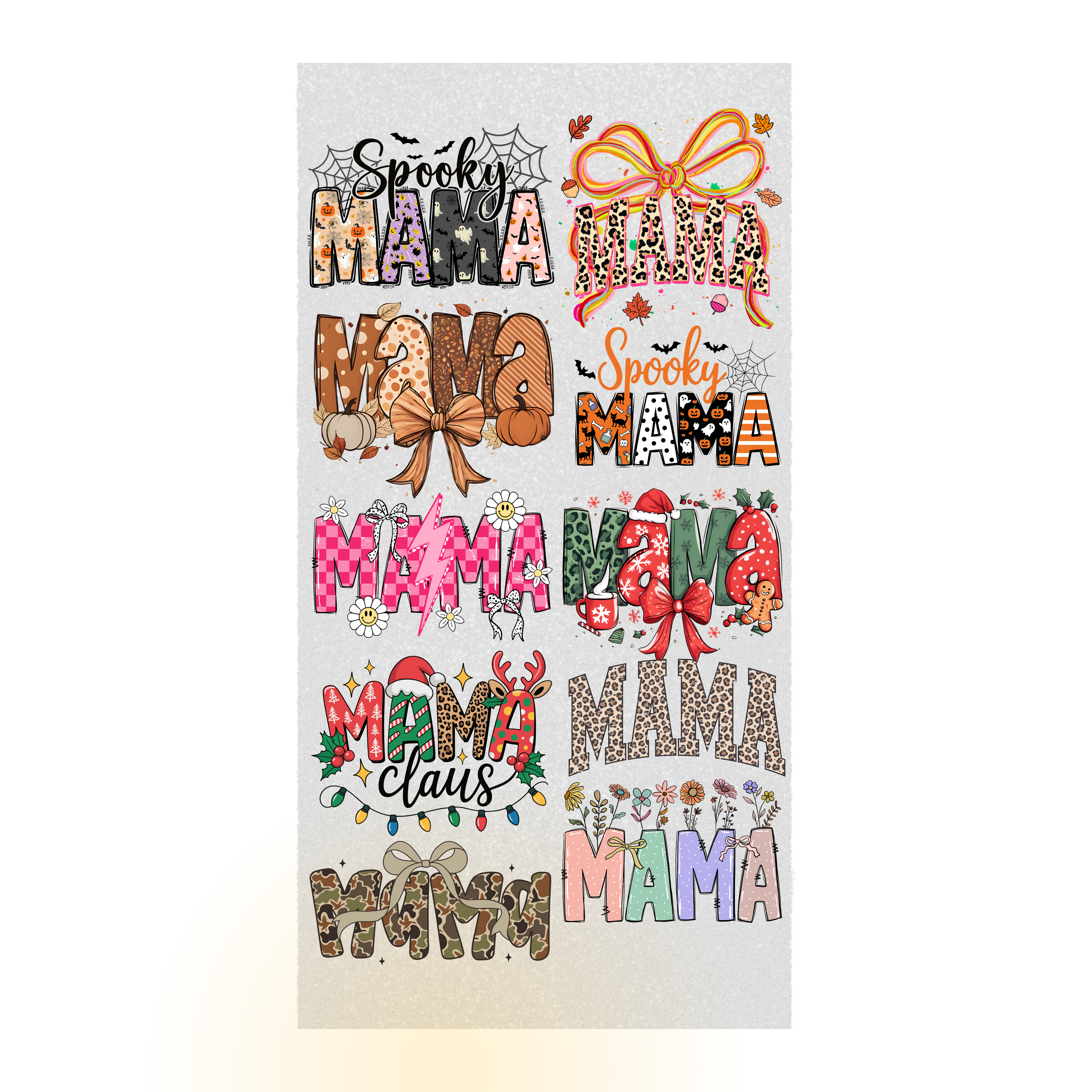MAMA PREMADE GANGSHEET